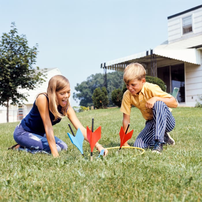 Jarts, “an outdoor game for the family,” was by 1970 “an outdoor game for adults.”